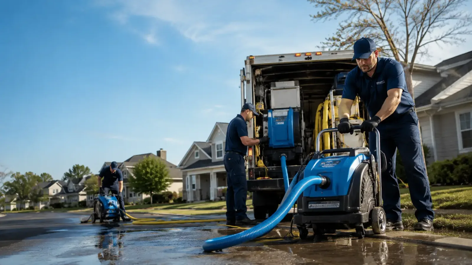 Flood Damage Cleanup in Satin, TX